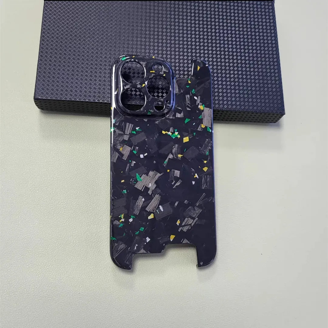 Ultra Thin Forged Carbon Fiber Cover For iPhone Ultra Thin Forged Carbon Fiber Cover For iPhone
